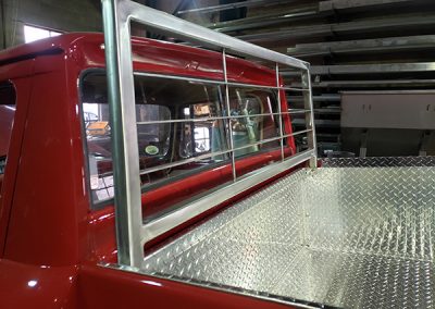 Custom Pick-Up Truck Windshield Protector and Back Liner